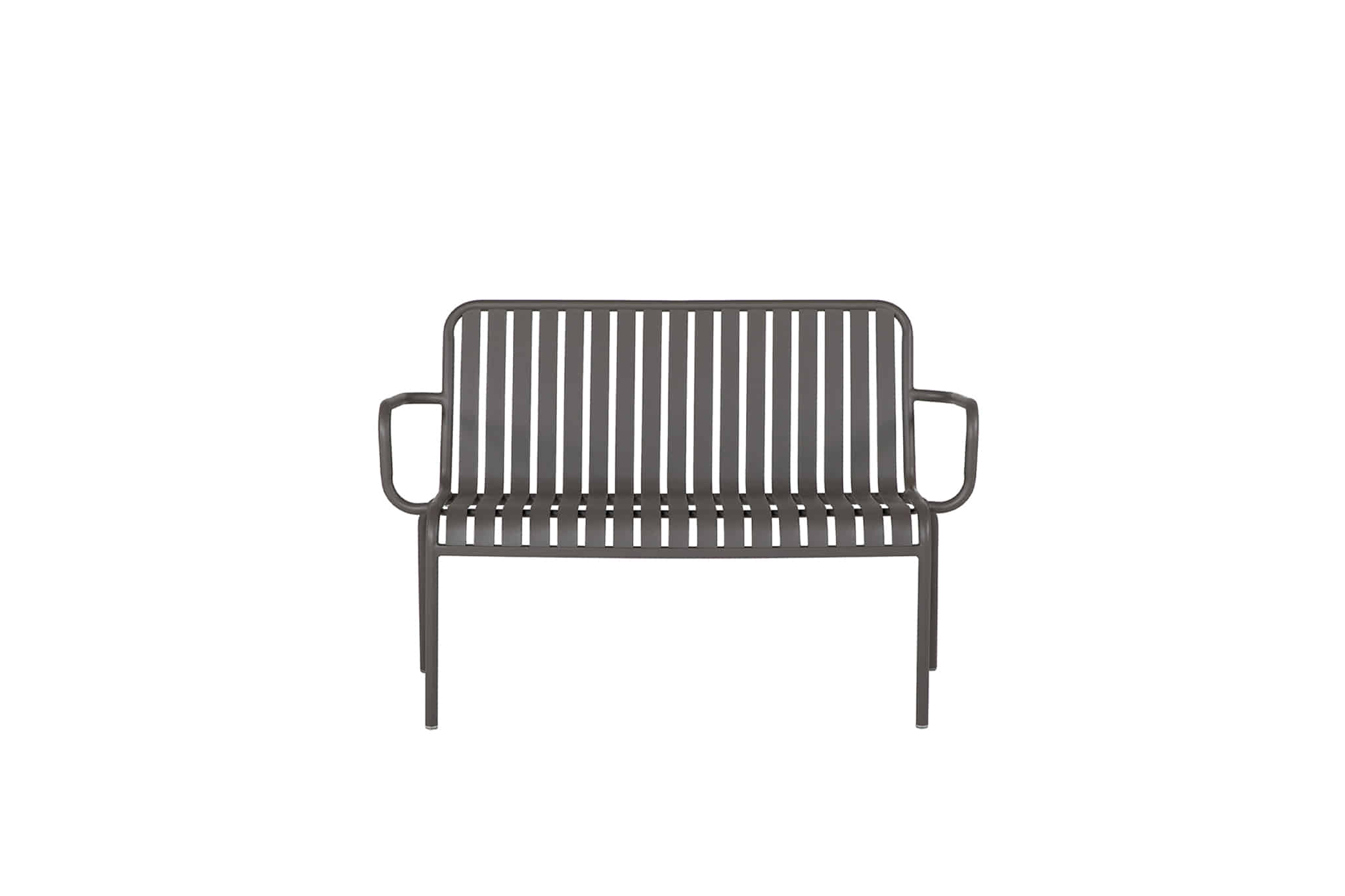 Docent Net_Dorsent Net Double Arm Bench_Charcoal