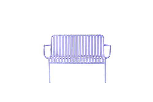 DocentNet_DosentNet Double Arm Bench_Icy-Violet