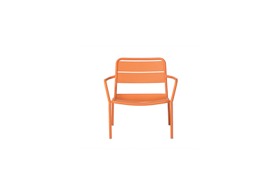 DocentNet_DorsentNet Club Chair_Orange-Pop