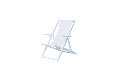 Raio_Lio Deck Chair_White